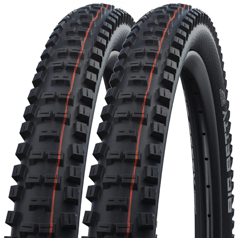 Schwalbe Big Betty Evo Super Trail TLE 26 x 2.4 62-559 ADDIX Soft E-25 26 Inch Bike Tyre Folding