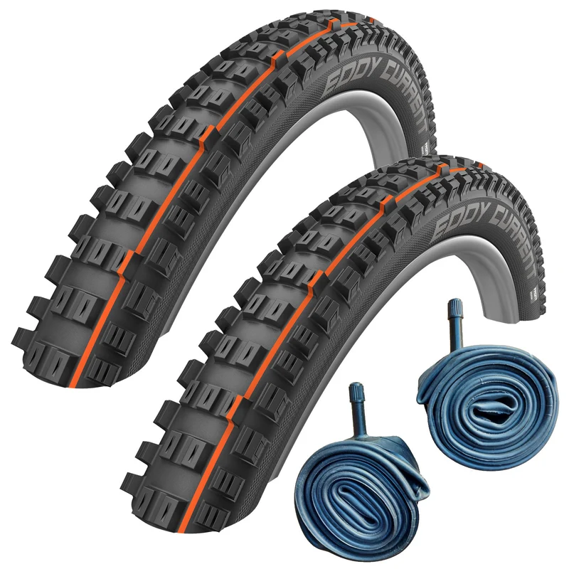 Schwalbe Eddy Current Front Super Trail Soft TL-Easy E-MTB Folding Bike Tyre