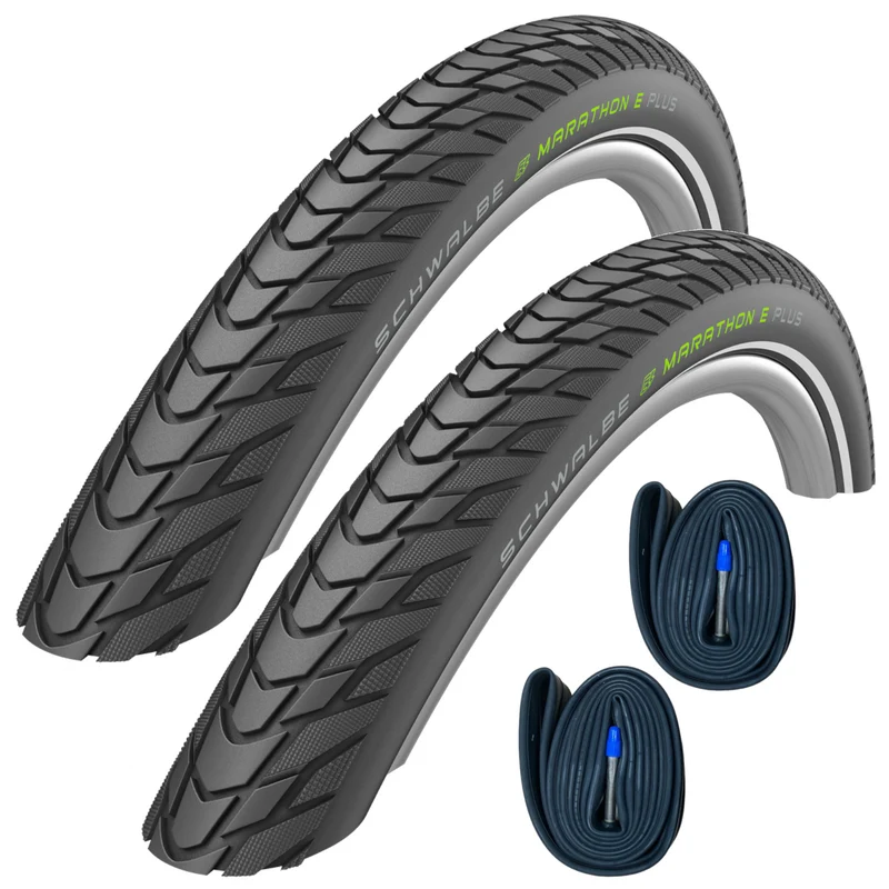 Schwalbe Marathon E-Plus Smart DualGuard Bike Tyre - All Wheel Sizes