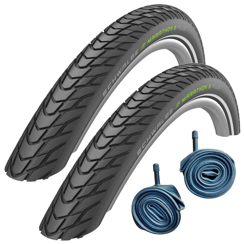 Schwalbe Marathon E-Plus Smart DualGuard Bike Tyre - All Wheel Sizes
