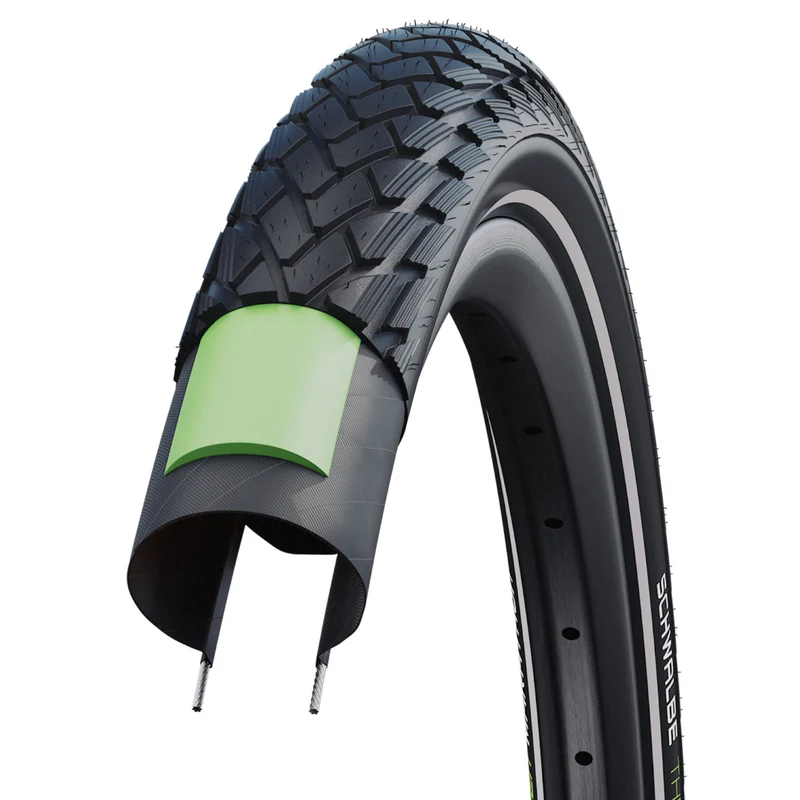 Schwalbe Marathon GreenGuard 26 x 1.25 E-25 Reflex 26 Inch Bike Tyre