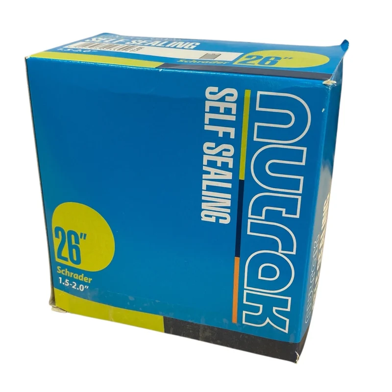 Nutrak 26 x 1.5 - 2.0 Self-Sealing 26 Inch Schrader Valve Bike Inner Tube