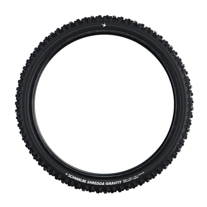 Schwalbe Shredda Rear Gravity Pro TL-Easy 27.5 x 2.50 E-50 Folding 27.5 Inch Bike Tyre