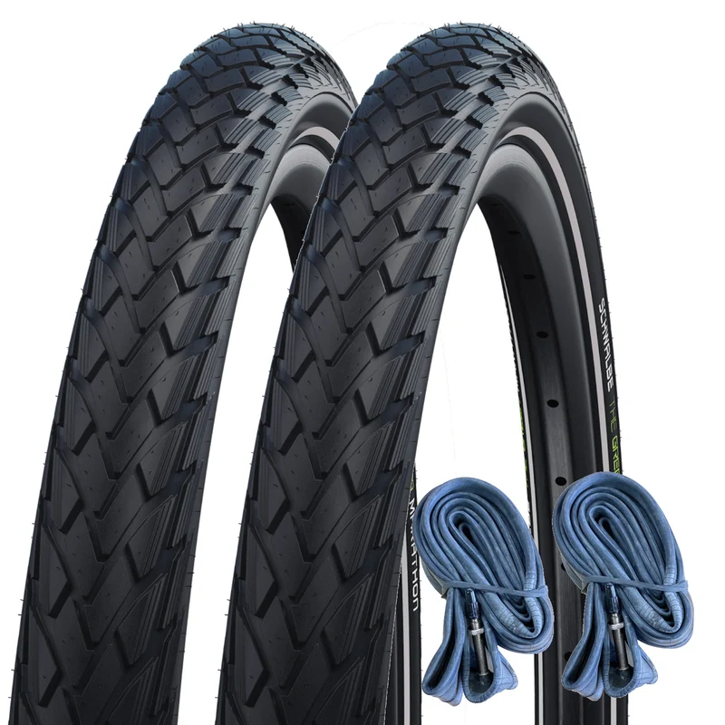 Schwalbe The Green Marathon 700 x 28mm Reflective 700c Bike Tyre