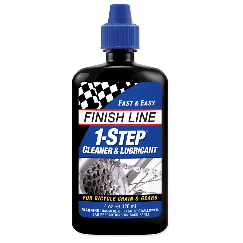Finish Line 1-Step Cleaner and Lubricant 4 oz / 120 ml Bike Chain Lube
