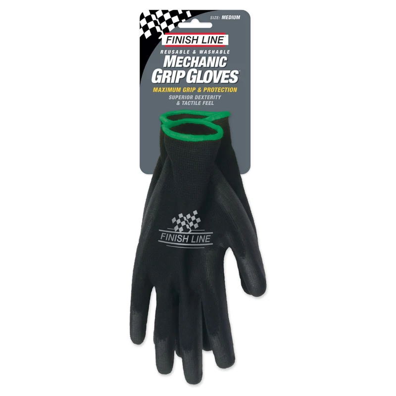 Finish Line Mechanic Grip Gloves Small / Medium