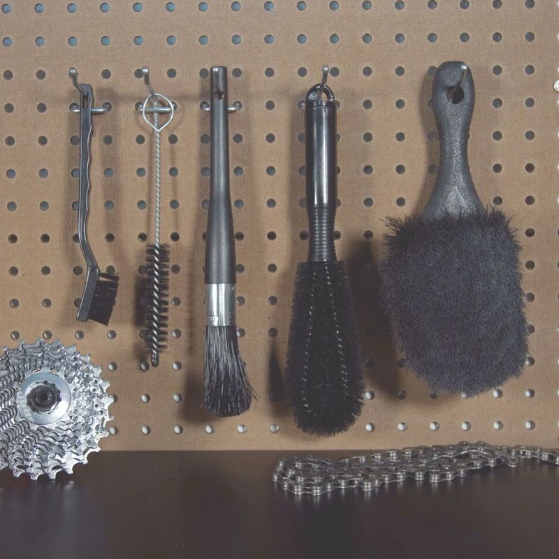 Finish Line Mechanics Cleaning Brush Set - 5 Different Brushes