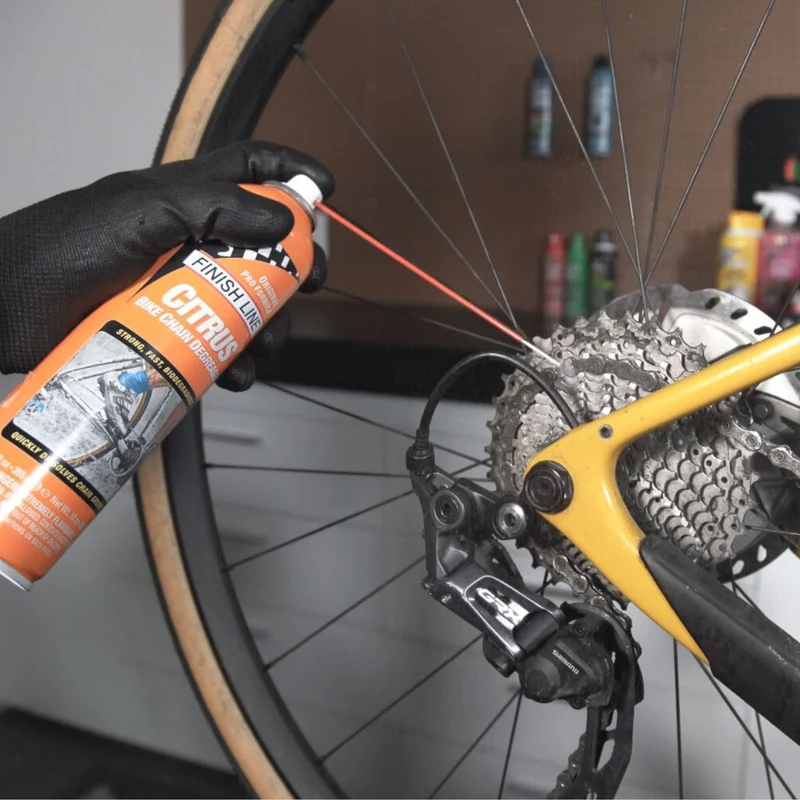 Finish Line Citrus Bike Degreaser Aerosol 12 oz / 360 ml