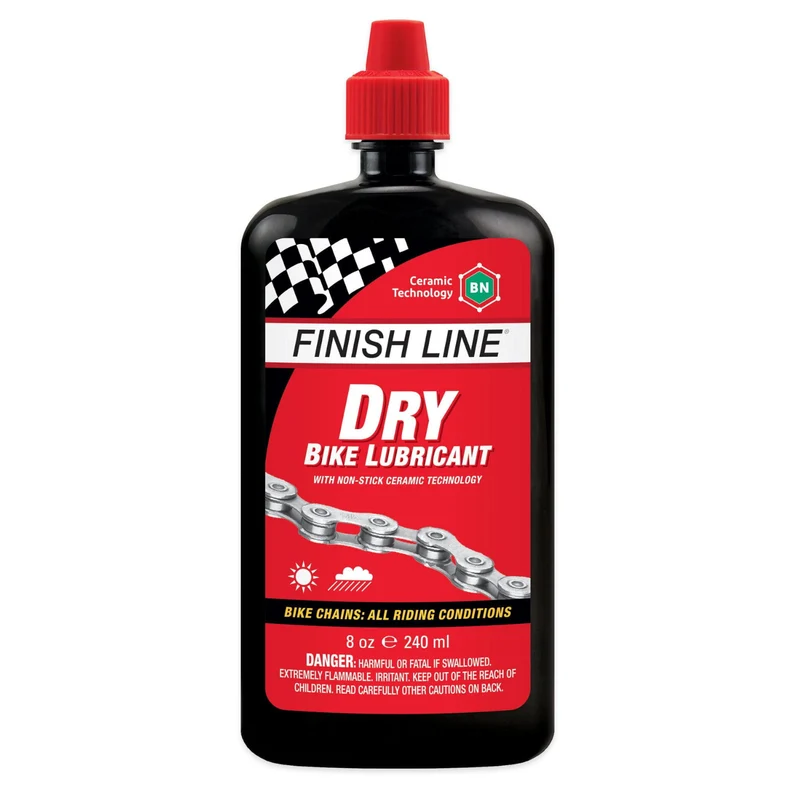 Finish Line Dry Chain Lube (Ceramic Tech) 8 oz / 240 ml