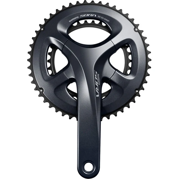 Shimano Sora Chainset R3000 Compact 50/34t 165mm 9 Speed Bike Double Chainset