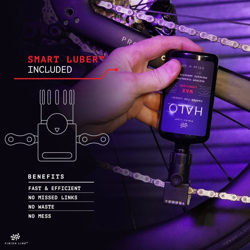Finish Line Halo Wax Lubricant and Smart Luber 4oz / 120ml