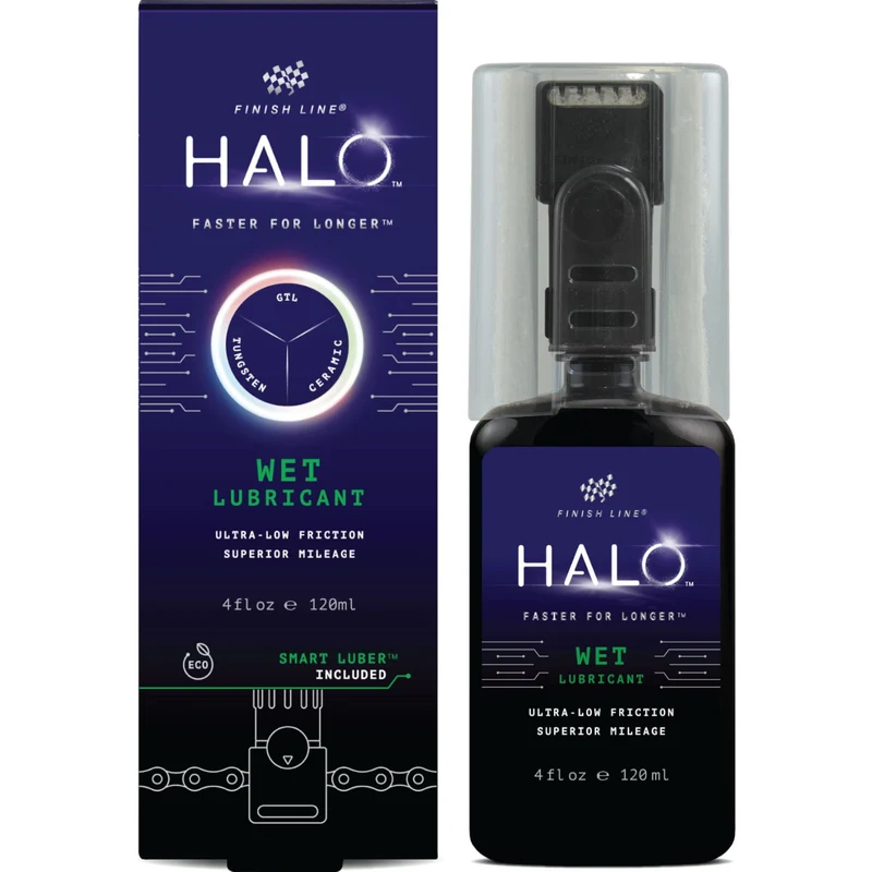 Finish Line Halo Wet Lubricant and Smart Luber 4oz / 120ml Bottle
