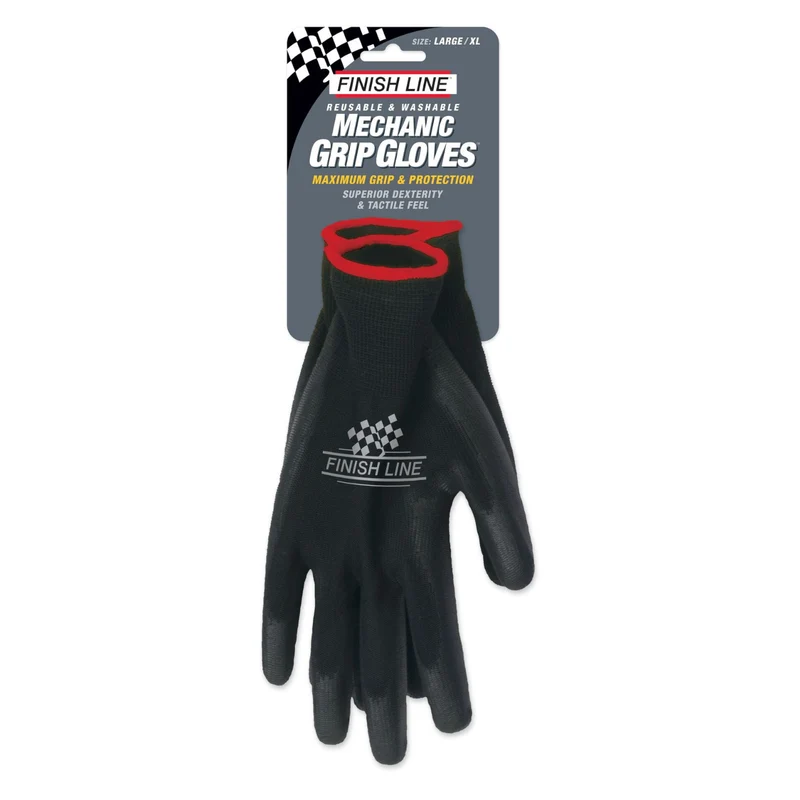 Finish Line Mechanic Grip Gloves Large / XL