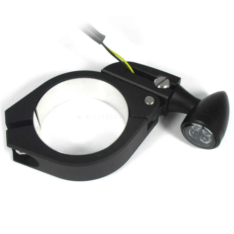 Blinkerhalter Set HIGHSIDER, Alu, für M8 Blinker
