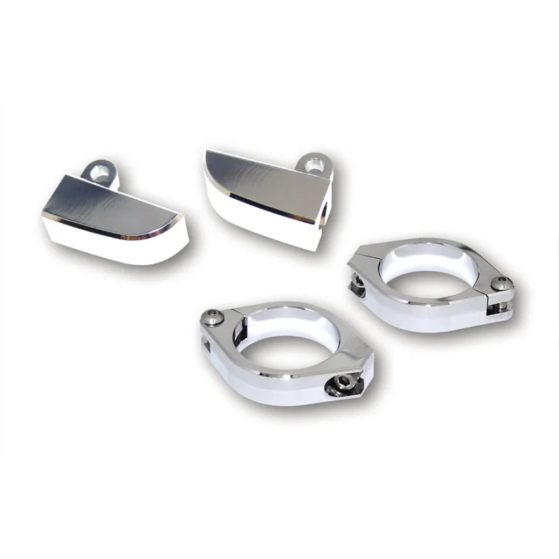 Blinkerhalter Set HIGHSIDER, Alu, für M8 Blinker