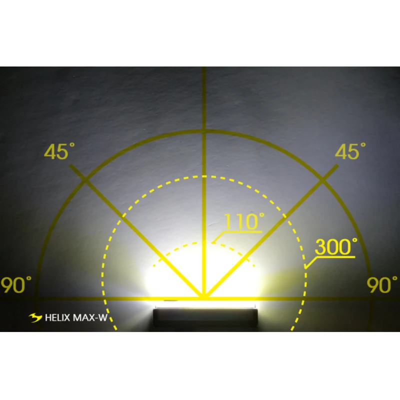 Moon Helix Max-W 350 Lumen Rechargeable Front Bike Light