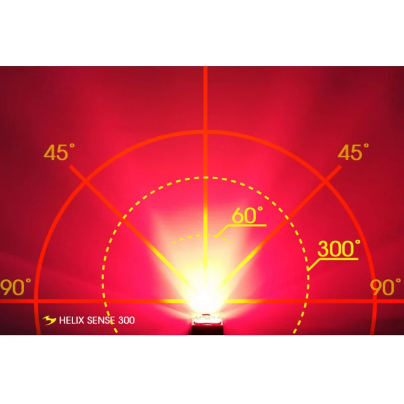 Moon Helix Sense 300 Lumen Rechargeable Rear Bike Light