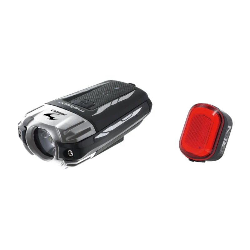 Moon Meteor & Orion Front & Rear Bike Light Set