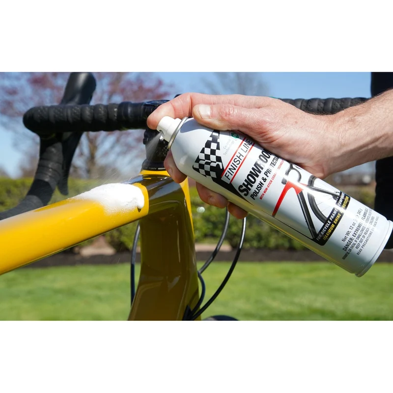 Finish Line Showroom Polish (Ceramic Tech) Aerosol 12 oz / 360 ml Bike Cleaner