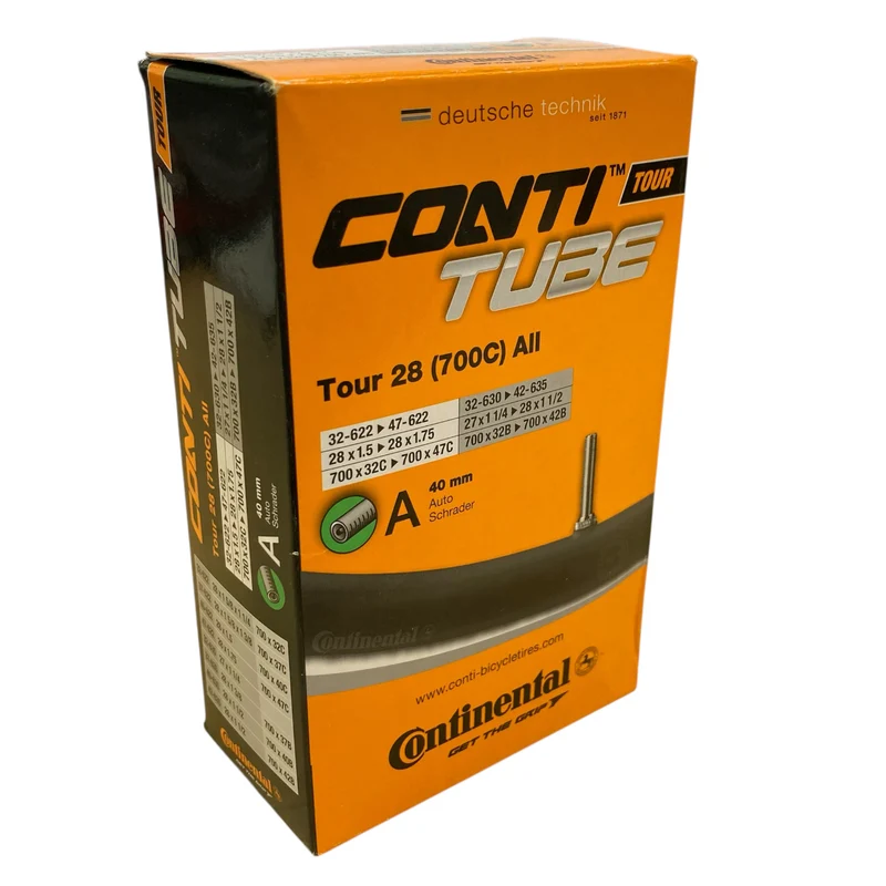Continental Tour 28 700 x 32-47 700c Schrader Valve Bike Inner Tube