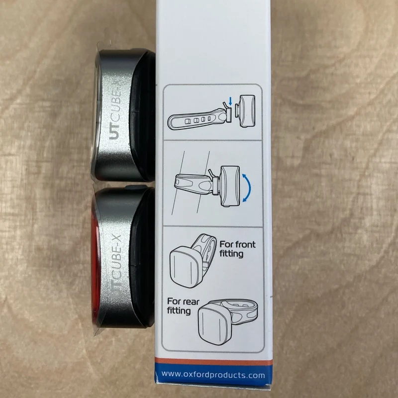 Oxford Ultratorch Cube-X LED Front & Rear Bike Light Set