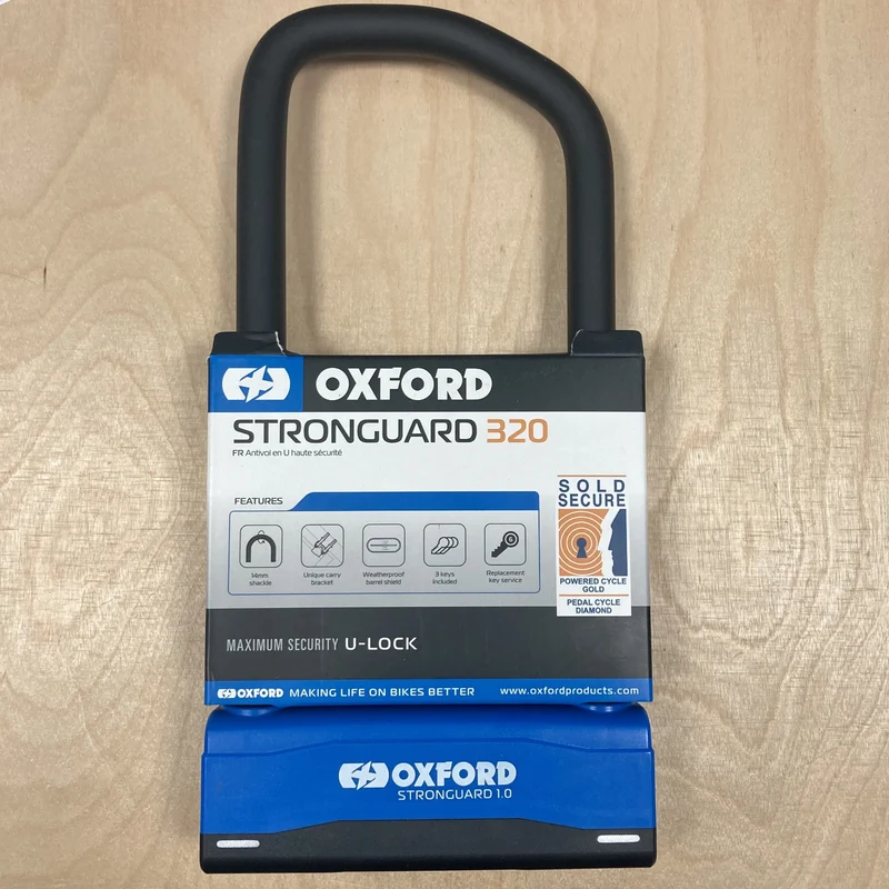 Oxford Stronguard 1.0 320mm Bike D-Lock