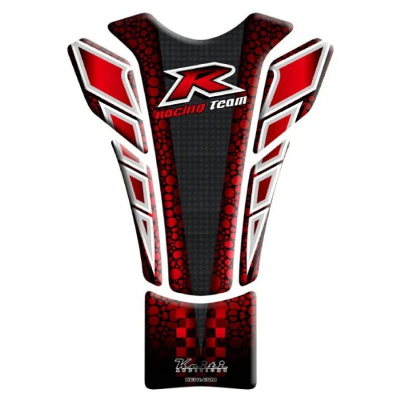 Tankpad Keiti TYM-310R, Rot, Yamaha R Racing Team, 6-teilig, HxB 21,5x15/6,3 cm