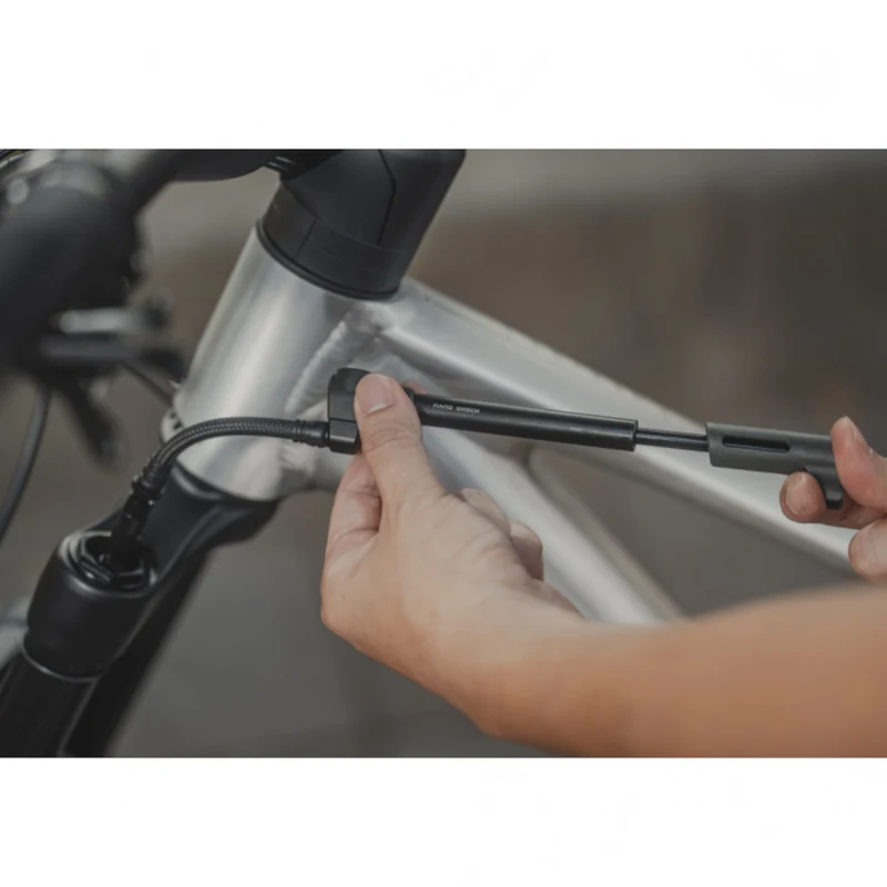Topeak Nano Shock Bike Suspension Pump Black