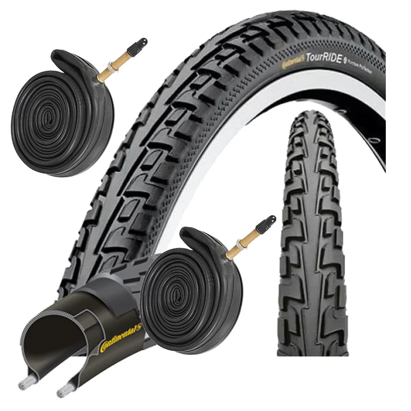 Continental Tour Ride 700 x 37c & Presta Tubes 700c Bike Tyre