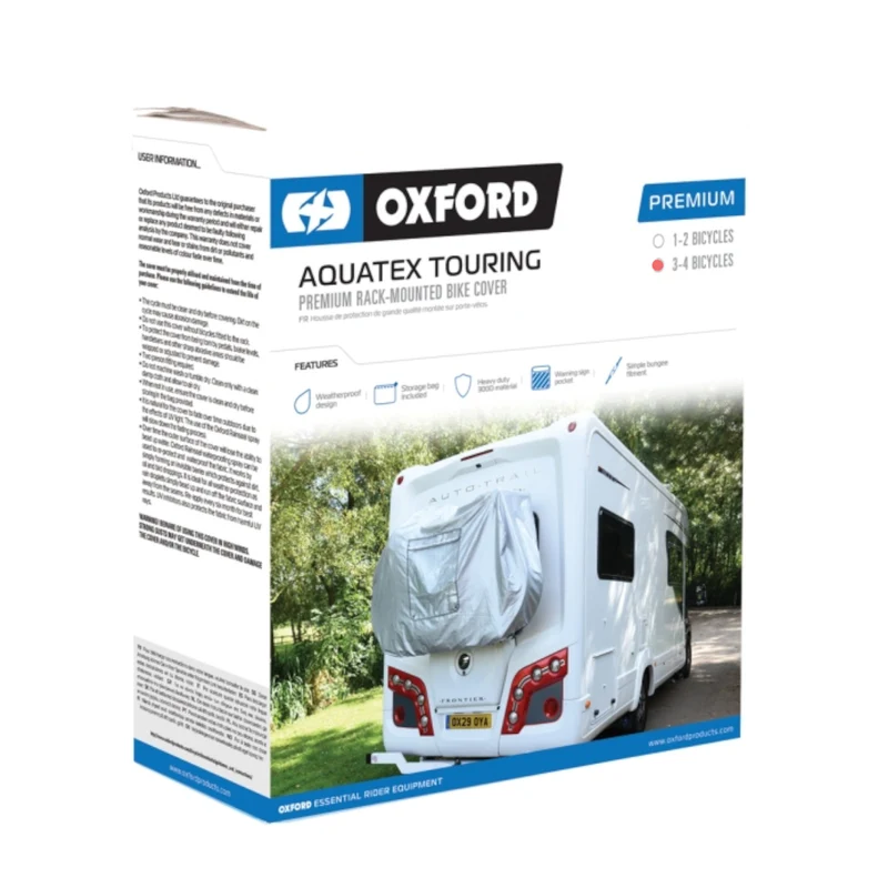Oxford Aquatex Touring Premium 1-2 Bike Motorhome Storage Cover