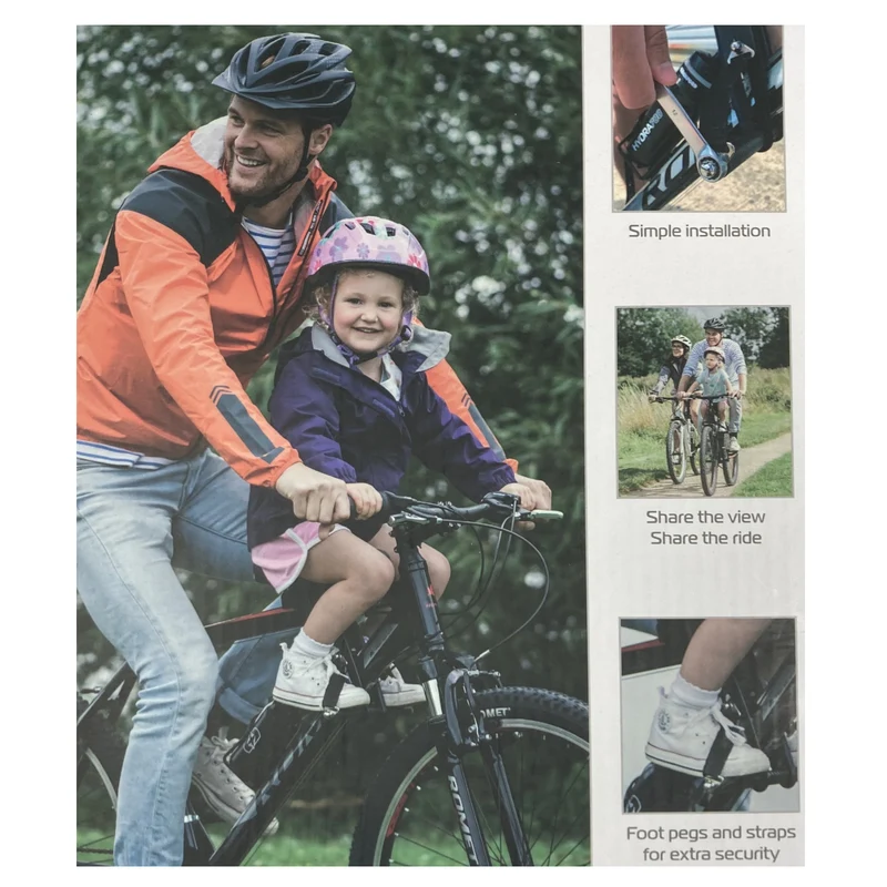 Oxford Little Explorer Cross Bar Top Tube Seat Bike Frame Mounted Child Seat