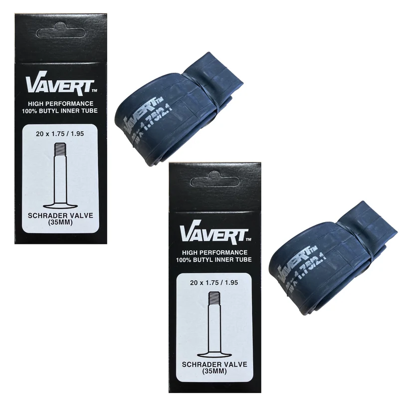 Contrast 20" x 1.75-1.95 20 Inch Schrader Valve Bike Inner Tube