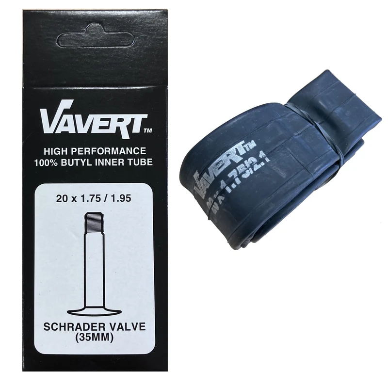 Contrast 20" x 1.75-1.95 20 Inch Schrader Valve Bike Inner Tube