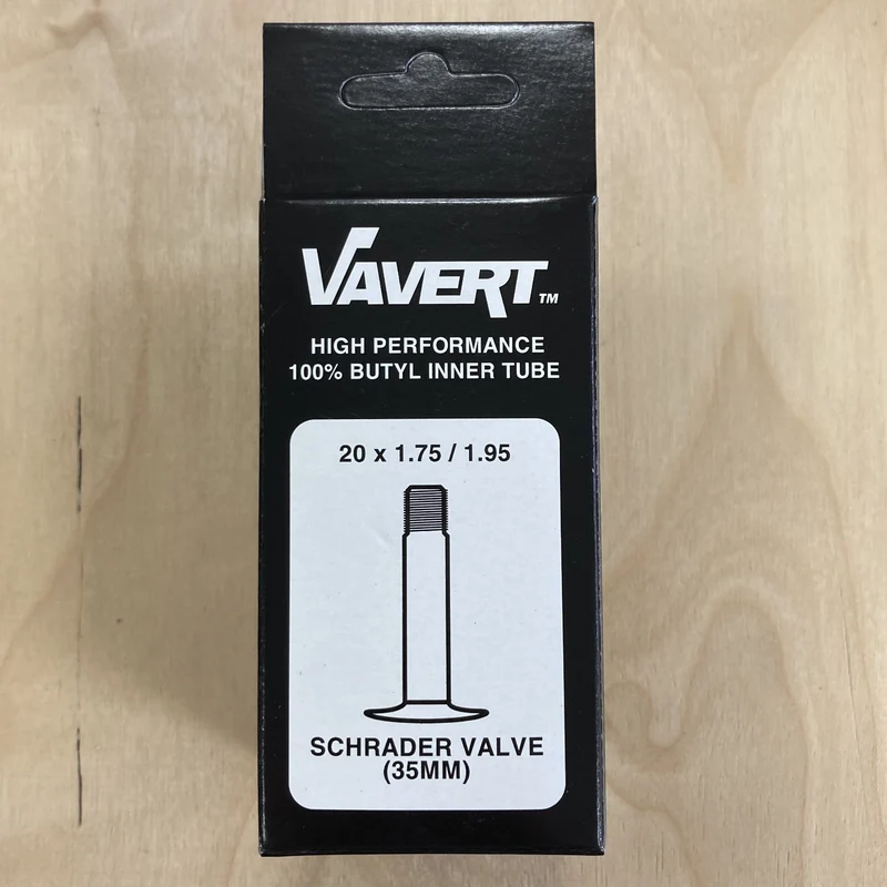 Contrast 20" x 1.75-1.95 20 Inch Schrader Valve Bike Inner Tube