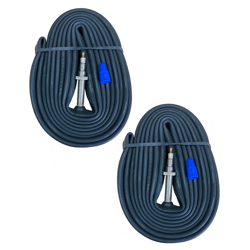 Contrast 700 x 18 - 25 700c Presta Valve Bike Inner Tube Pair