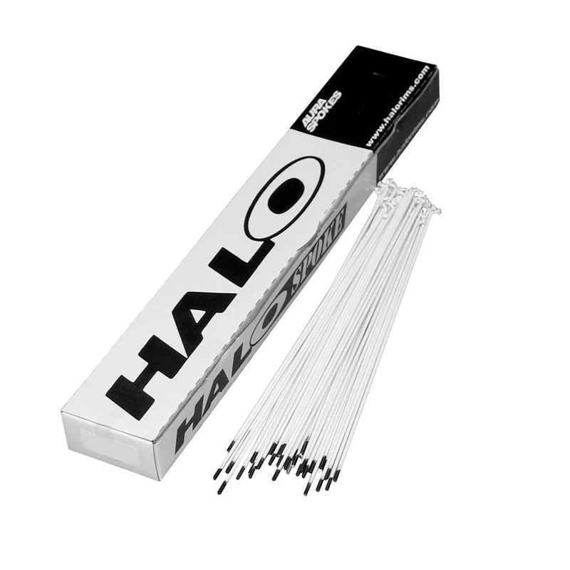 Halo Plain Gauge 14g 186mm Bike Spokes