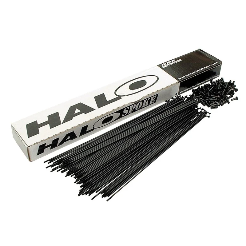 Halo Plain Gauge 14g 244mm Bike Spokes