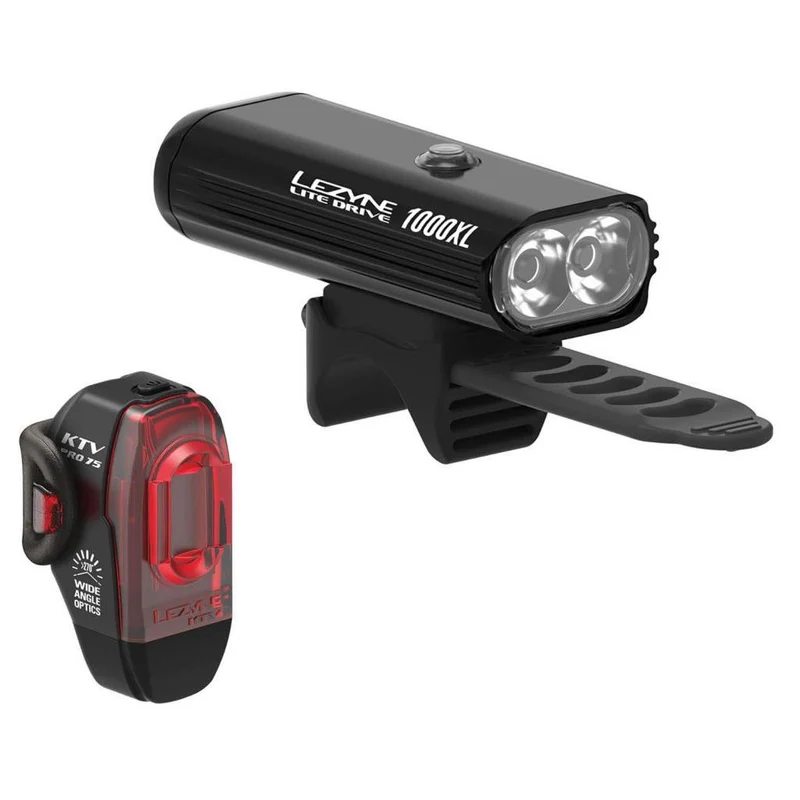 Lezyne Lite Drive 1000XL/Ktv Pro Set