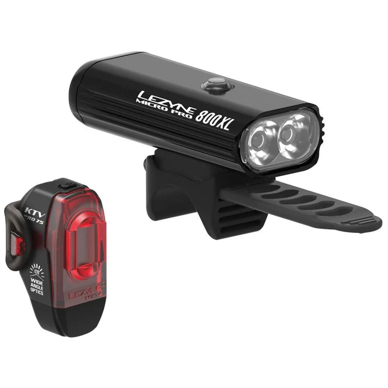 Lezyne Micro Pro 800 XL/Ktv Pro Set