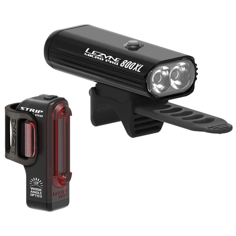 Lezyne Micro Pro 800 XL/Strip Set