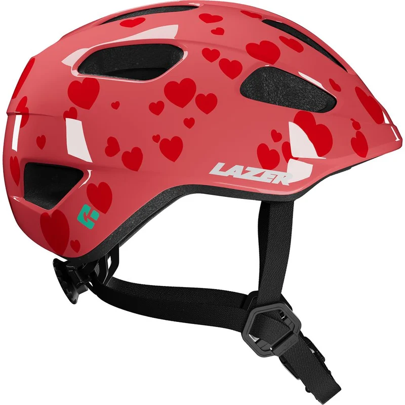 Lazer Helm Nutz 2.0 KinetiCore Kids & Junior Little Hearts Unisize 50-56 cm