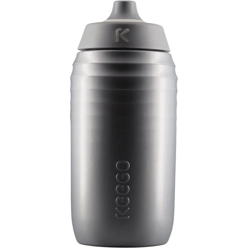 Keego Trinkflasche Kunststoff Titan 0,5 l, Silver Stardust