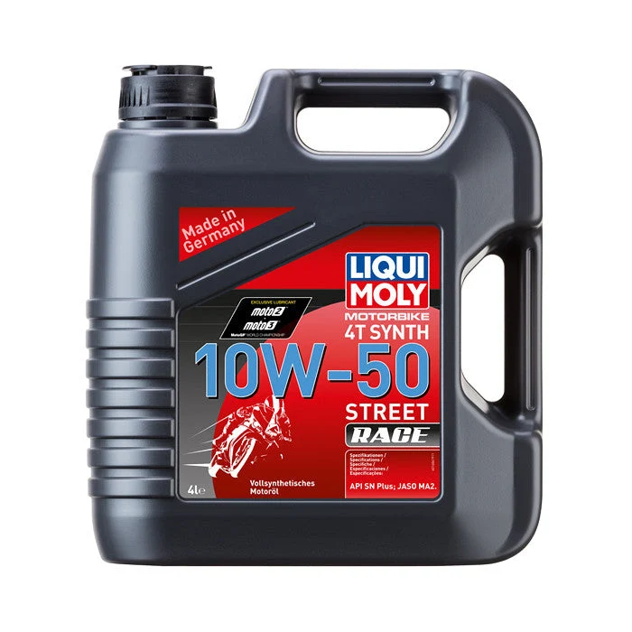Motoröl LIQUI MOLY 4T Synth 10W-50 Street Race (4 Liter)