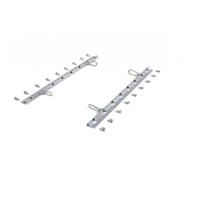 Befestigungsschienen ACEBIKES Flexi Rail Set silber