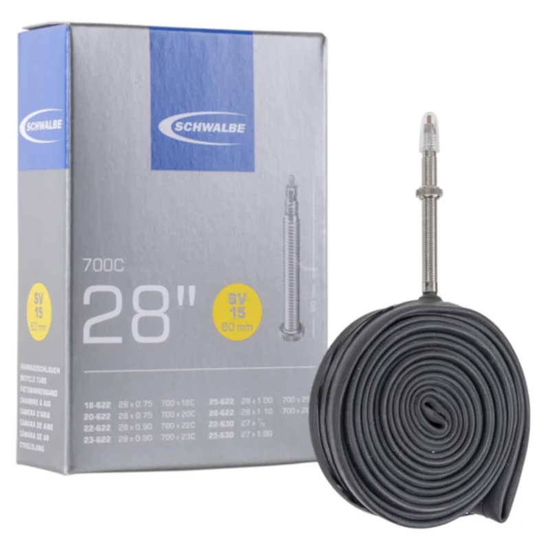 Schwalbe SVS15 700x18-28c 60mm 700c Presta Valve Bike Inner Tube