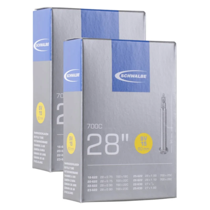 Schwalbe SVS15 700x18-28c 60mm 700c Presta Valve Bike Inner Tube
