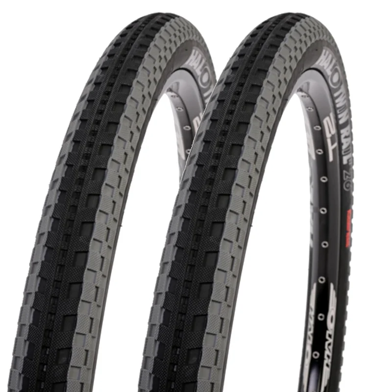 Halo Twin Rail Dual 26 x 2.2 Mountain Bike Tyre Black/Grey