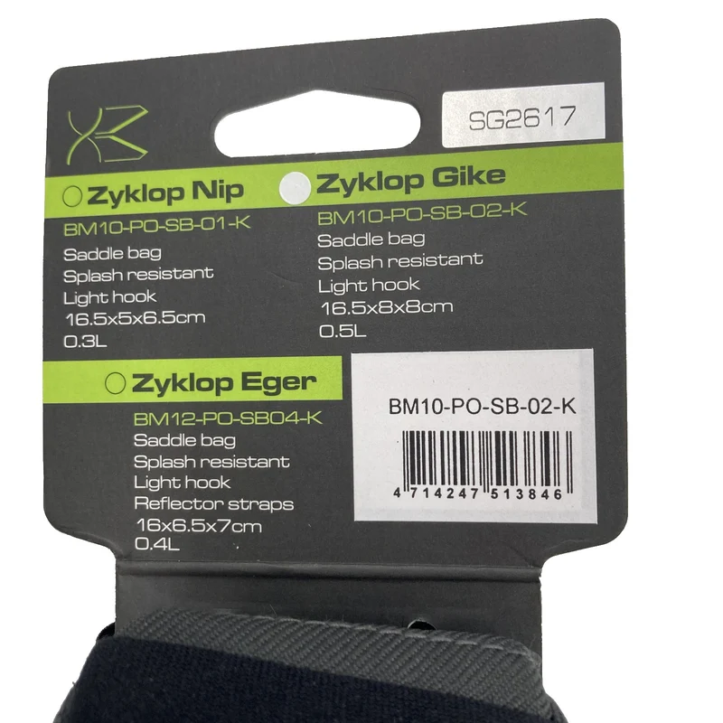Birzman Zyklop Gike Bike Saddle Bag