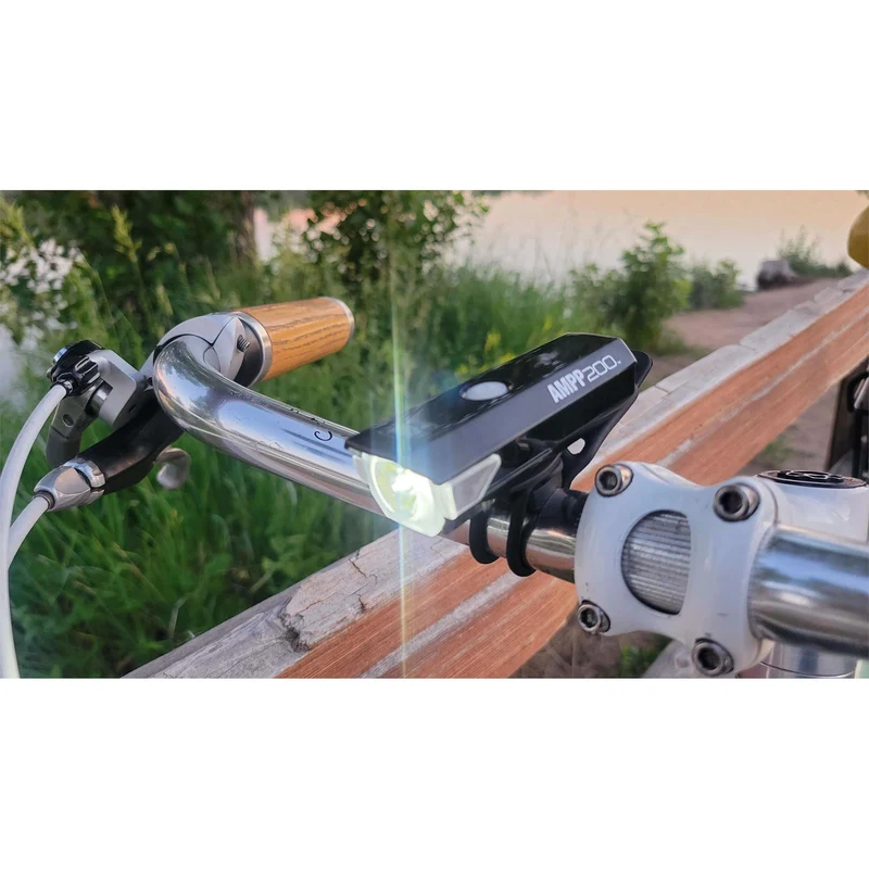 Cateye Ampp 200 Rechargeable Front Bike Light