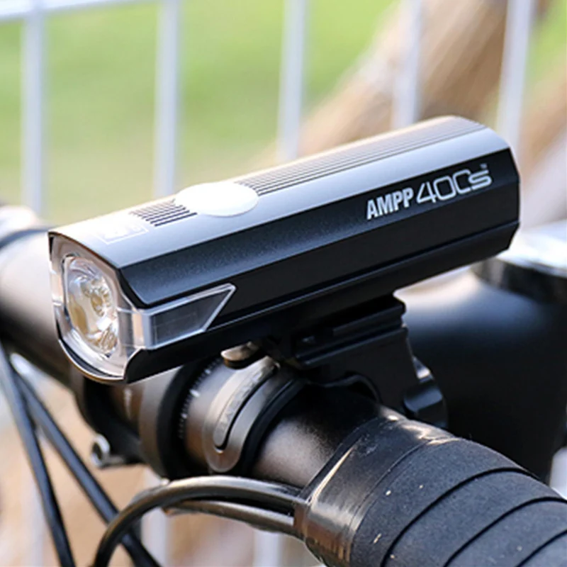 Cateye AMPP 400S / Nano 60 New Front & Rear Bike Light Set